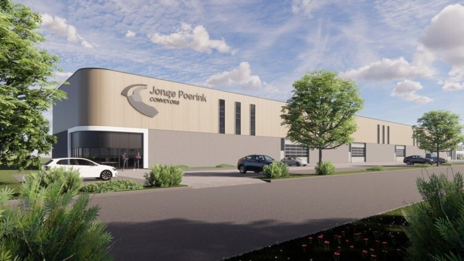 Nieuwbouw state-of-the-art fabriek in Borne